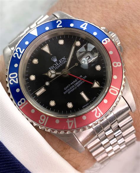 rolex gmt master 1 pepsi 16700